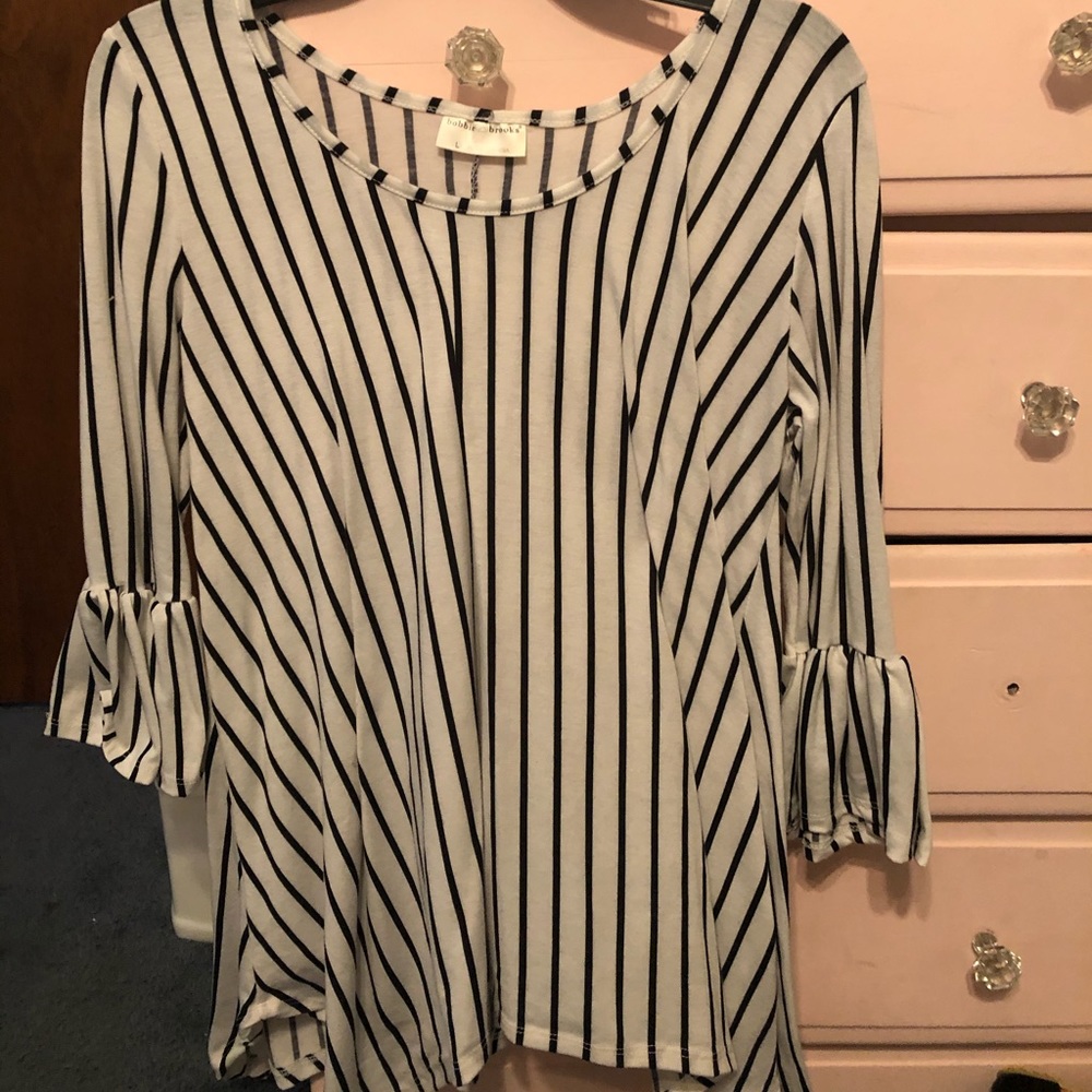 A long sleeve top